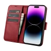 Чехол iCarer Wallet Case 2in1 для iPhone 14 Pro Max Anti-RFID Red (WMI14220728-RD)
