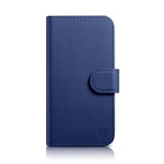 Чехол iCarer Wallet Case 2in1 для iPhone 14 Pro Max Anti-RFID Blue (WMI14220728-BU)