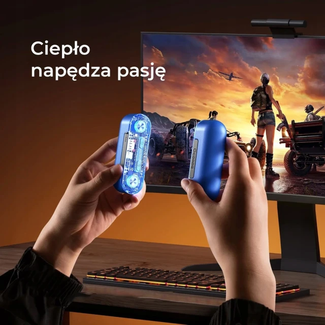 Електронний грілка для рук Ocoopa UT4103 Black (6975292224462)