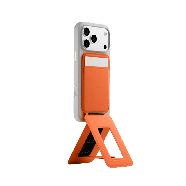 Портмоне-підставка Moft Movas Snap Tripod Orange with MagSafe (MS027W-1-ME-SROG)