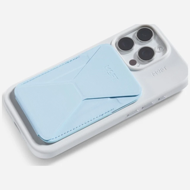 Магнітний гаманець і підставка для телефону Moft Movas Snap-On MagSafe Smoothing Mist (6975820903326)