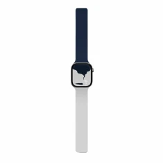 Ремінець Moft Snap Duo для Apple Watch Series 11/10 42 mm | Series 9/8/7 41 mm | 6/5/SE 40 mm | 3/2/1 38 mm Navy/Grey (MD025-1-42-NYBUMCGY)
