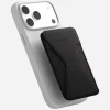 Магнітний гаманець і підставка для телефону Moft Trackable Movas Snap-On MagSafe Black (6975820904767)