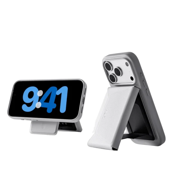 Магнітний гаманець-штатив Moft Agile Travel Grey with MagSafe (MB005S-1-MCGY)