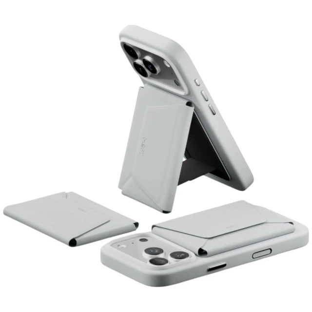 Магнітний гаманець-підставка Moft Trackable Travel MagSafe Misty Cove (6975820906402)