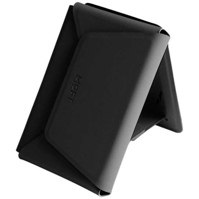 Магнітний гаманець-підставка Moft Trackable Travel MagSafe Black (6975820906419)