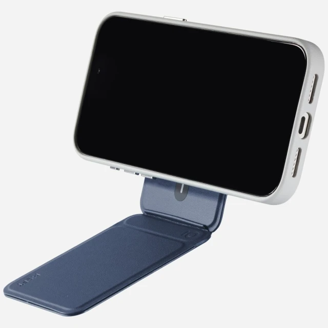 Магнітний гаманець і підставка для телефону Moft Movas Tripod MagSafe Navy (6975820907232)