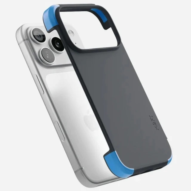 Чохол Moft Color-blocking Snap для iPhone 18 Pro | 17 Pro Navy-Faded Jeans (6975820908642)