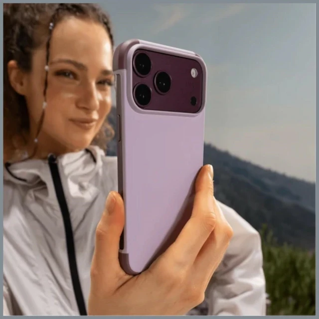 Чохол Moft Color-blocking Snap для iPhone 18 Pro Max | 17 Pro Max Peony-Cherry Lacquer (6975820908673)