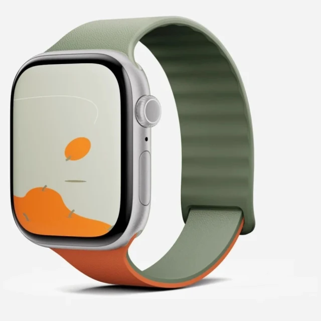 Ремінець Moft Sport 42 мм для Apple Watch Khaki Green-Sunrise (6975820908826)