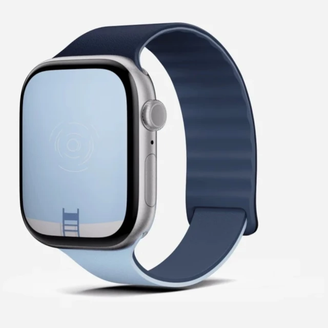 Ремінець Moft Sport 42 мм для Apple Watch Navy-Smoothing Mist (6975820908840)