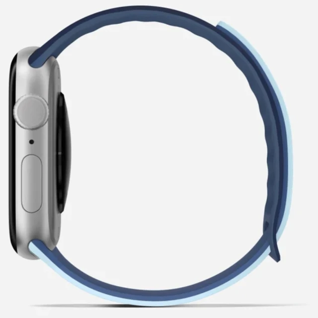 Ремінець Moft Sport 42 мм для Apple Watch Navy-Smoothing Mist (6975820908840)