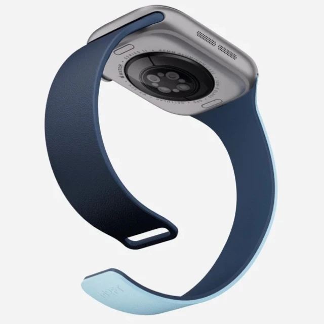Ремінець Moft Sport 42 мм для Apple Watch Navy-Smoothing Mist (6975820908840)