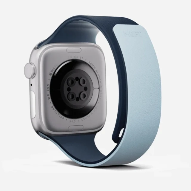 Ремінець Moft Sport 42 мм для Apple Watch Navy-Smoothing Mist (6975820908840)