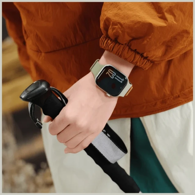 Ремешок Moft Sport 46 мм для Apple Watch Khaki Green (6975820908864)