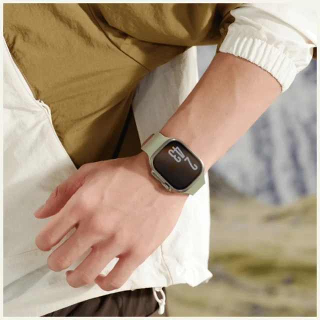 Ремешок Moft Sport 46 мм для Apple Watch Khaki Green (6975820908864)