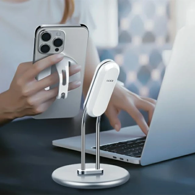 Підставка для телефону SODI SIM-300 Silver (6975969180503)