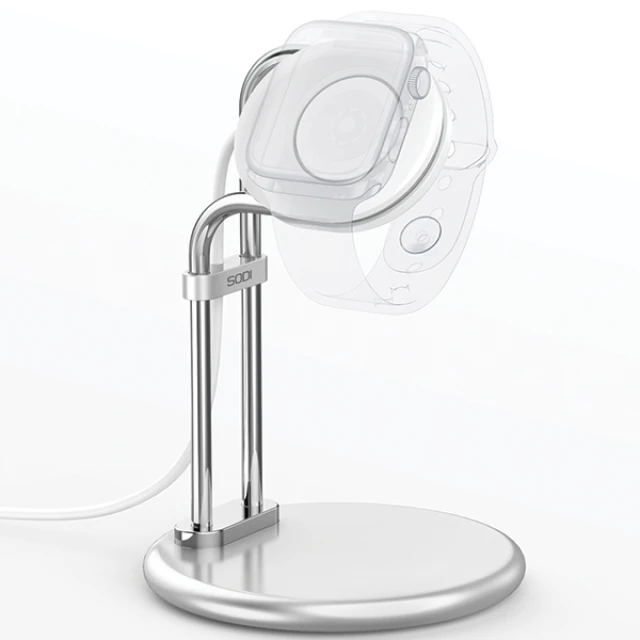 Підставка SODI SAW-300 для Apple Watch Silver (B2.011194)