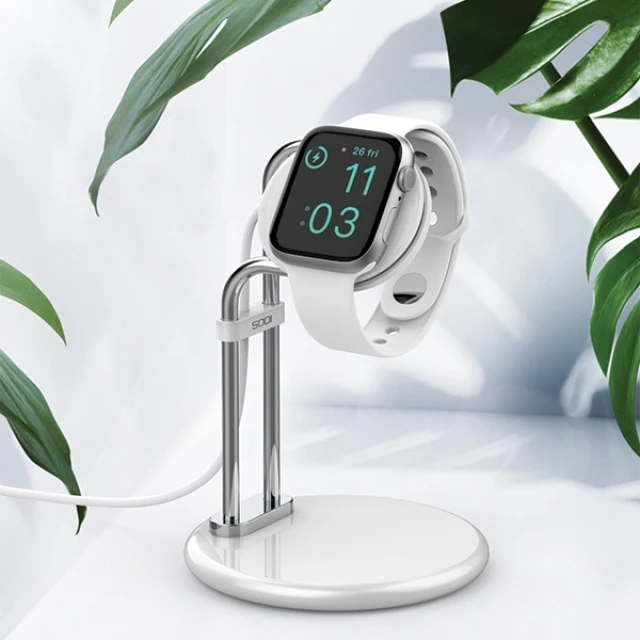 Підставка SODI SAW-300 для Apple Watch Silver (B2.011194)