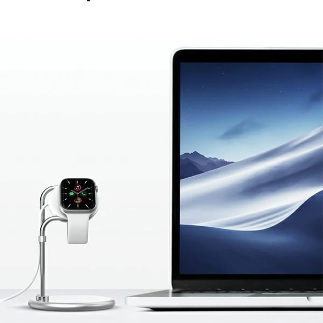 Підставка SODI SAW-300 для Apple Watch Silver (B2.011194)