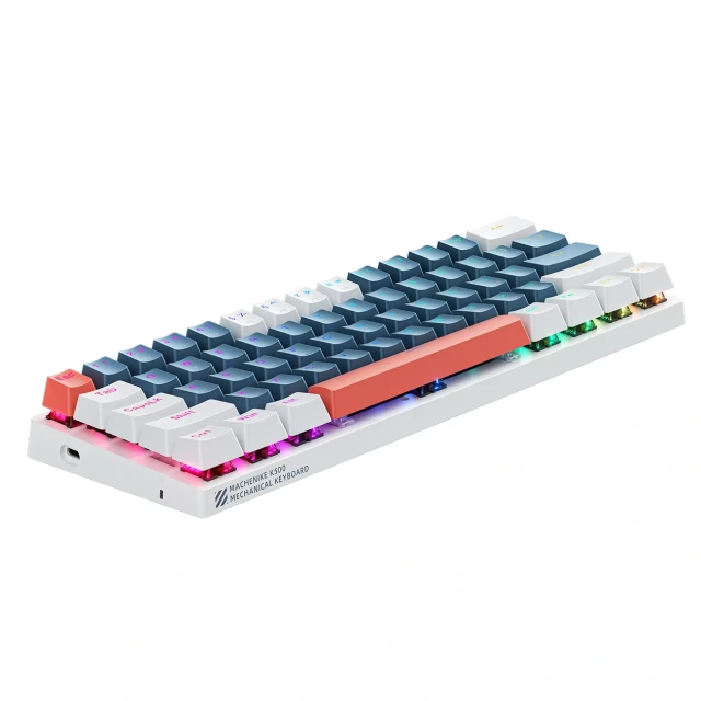 Клавіатура Machenike K500-B61 Blue White (6975971290320)