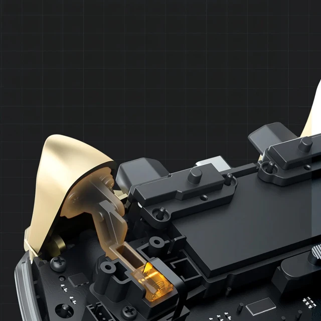 Контролер для ігор Machenike G5Pro Premium Edition бездротовий зі станцією зарядки Black Gold (6975971295493)