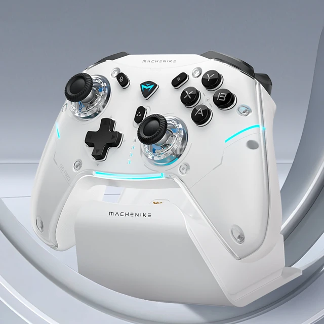 Ігровий контролер Machenike G5Pro Max бездротовий із зарядною станцією White (6975971295745)