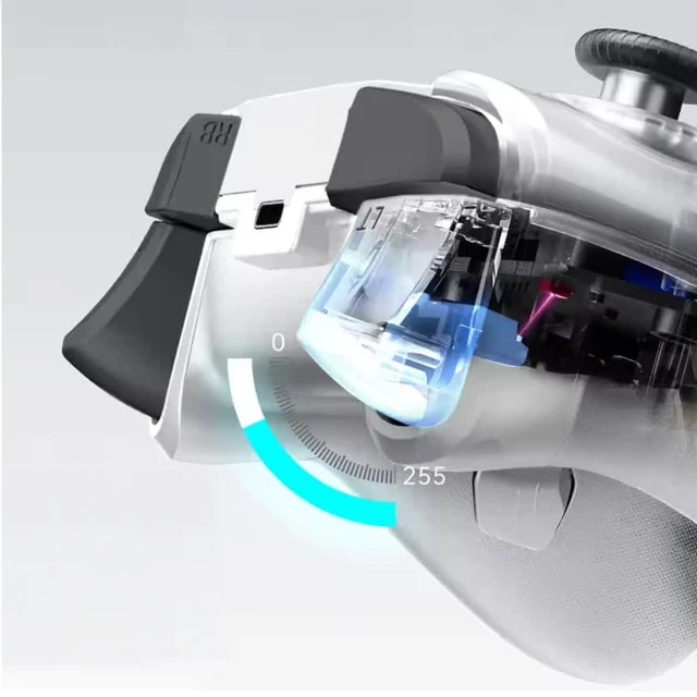 Ігровий контролер Machenike G5Pro Max бездротовий із зарядною станцією White (6975971295745)