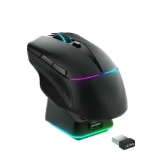 Ігрова миша Machenike L8 Pro бездротова зі станцією для зарядки Black (6975971299484)