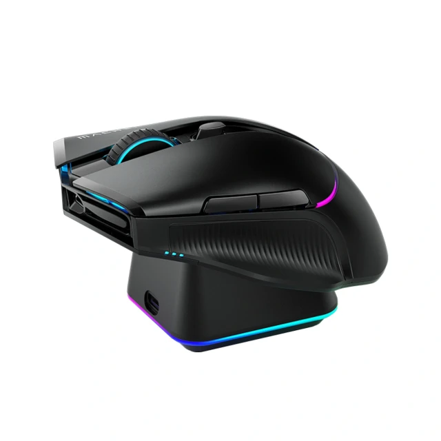 Ігрова миша Machenike L8 Pro бездротова зі станцією для зарядки Black (6975971299484)