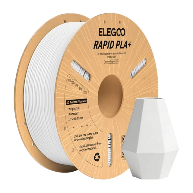 Філамент ELEGOO PLA+ 1kg White