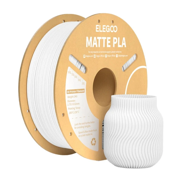 Филамент PLA Matte ELEGOO White (50.203.0251)
