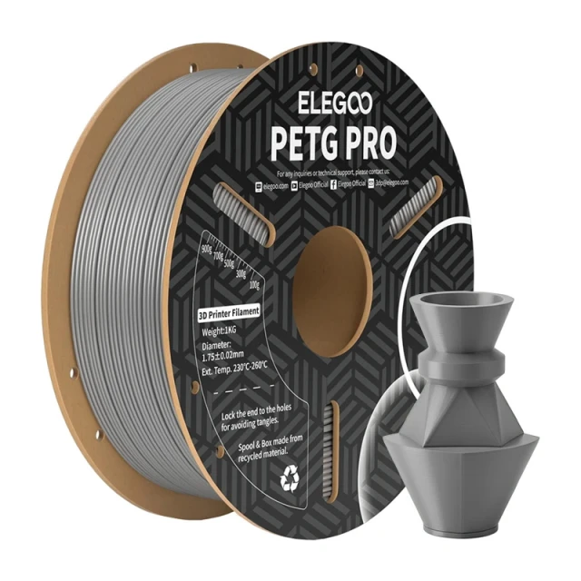 Філамент ELEGOO PETG Pro 1kg Gray (50.203.0205)