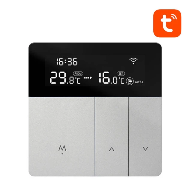 Терморегулятор AVATTO WT50 Wi-Fi Tuya 3A (WT50-WH-3A)