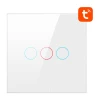 Вимикач світла AVATTO TS02-EU-W3 Wi-Fi 3-канальний White (6976037360308)
