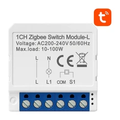 Реле AVATTO LZWSM16-W1 ZigBee 1-канальне без N Tuya (6976037360858)