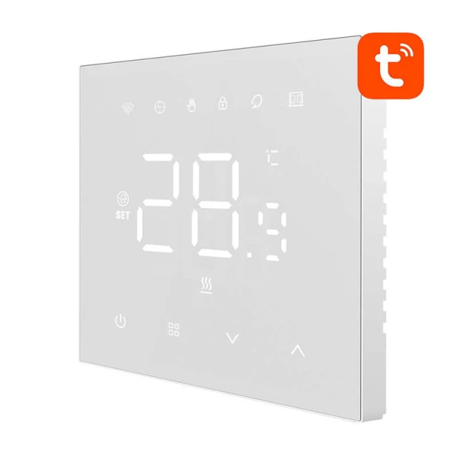Термостат Avatto WT410-16A-W Wi-Fi 16A White (6976037361114)