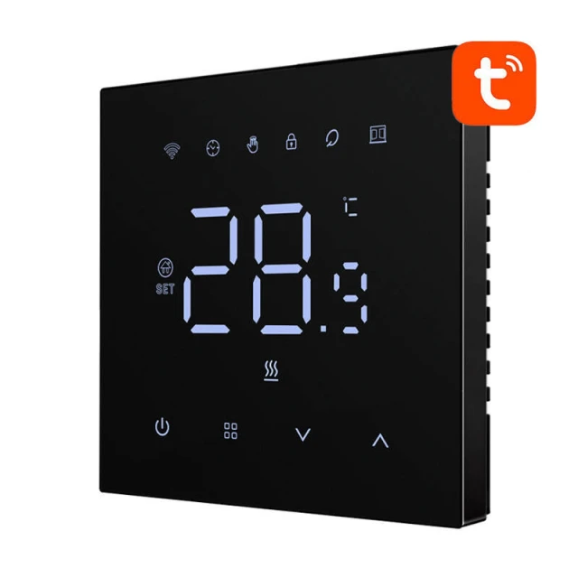 Термостат AVATTO WT410-16A-B 16A Wi-Fi (6976037361169)