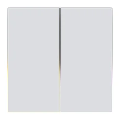 Вимикач світла AVATTO TS60-EU-W2 Wi-Fi 2-канальний White