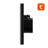 Вимикач світла AVATTO TS02-EU-B1 Wi-Fi 1-кнопка Black