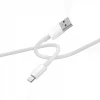 Кабель WiWU Wi-C006 USB-A to Lightning 2.4A White (6976195091328)