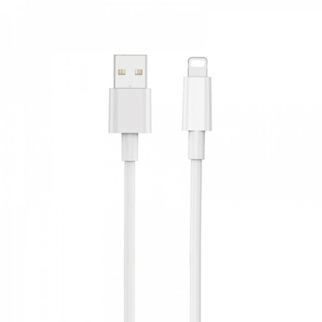 Кабель WiWU Wi-C006 USB-A to Lightning 2.4A White (6976195091328)