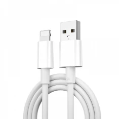 Кабель WiWU Wi-C006 USB-A to Lightning 2.4A White (6976195091328)