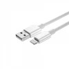 Кабель WiWU Wi-C006 USB-A to Lightning 2.4A White (6976195091328)