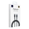 Кабель WiWU Wi-C013 USB-C to Lightning 30W 1.2m Black (6976195097160)