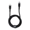 Кабель WiWU Wi-C013 USB-C to Lightning 30W 1.2m Black (6976195097160)