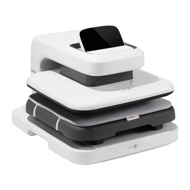Термопрес HTVRONT Auto 2 Digit White (6976230004542)