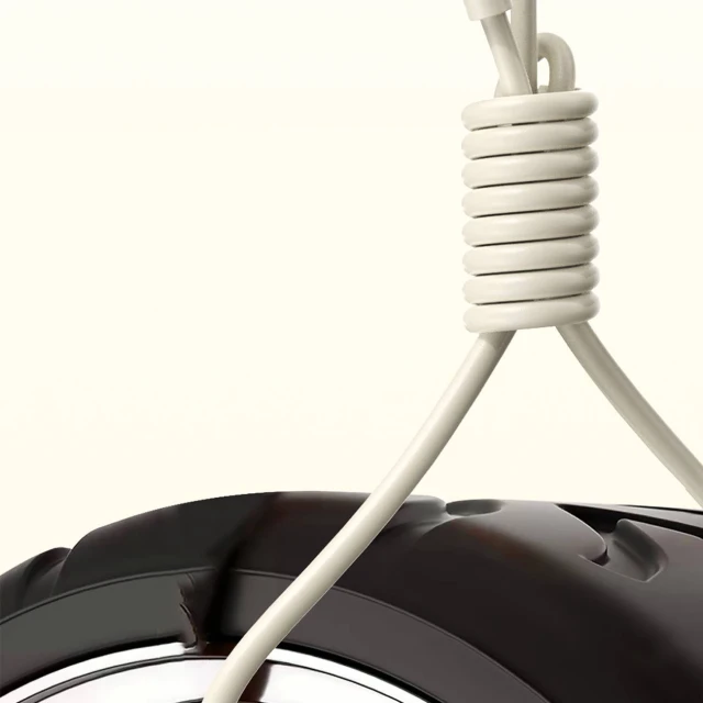 Кабель Dudao L7SL USB-A - Lightning 5A 1m Beige (6976625331048)