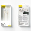 Кабель Dudao L7SL USB-A - Lightning 5A 1m Beige (6976625331048)