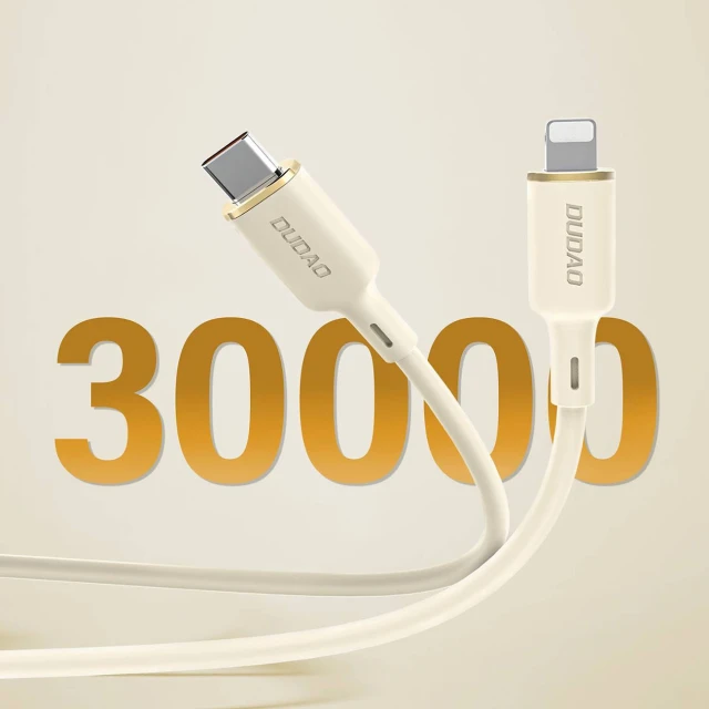 Кабель Dudao L7SCL USB-C - Lightning 30W 1m Beige (L7SCL 1M)